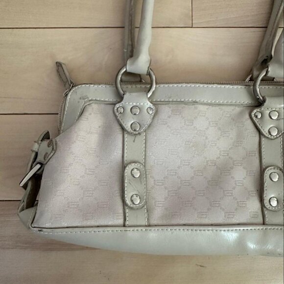 Retro Le Château monogram purse from the early 2000s in light cream - Picture 5 of 8